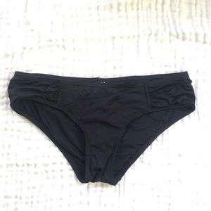 DKNY black bikini bottoms